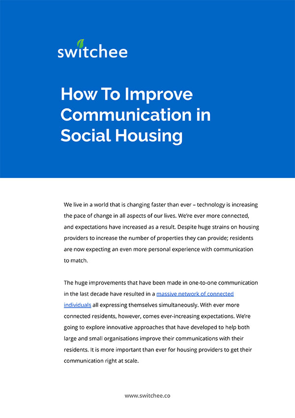 Communication in Social Housing Whitepaper